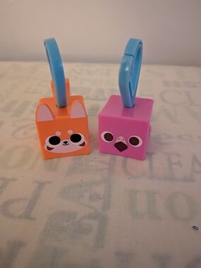 McDonald's 2024 Happy Meal Toy Pet Simulator Flamingo And Corgi Keychain